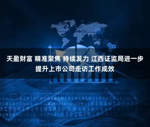 天盈财富 精准聚焦 持续发力 江西证监局进一步提升上市公司走访工作成效